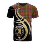 Scottish Forrester Clan Badge T-Shirt Believe In Me - K23