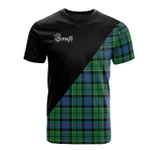 Scottish Forsyth Ancient Clan Badge T-Shirt Military - K23