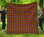 Scottish Forrester Clan Tartan Quilt Original - TH8