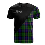 Scottish Forsyth Modern Clan Badge T-Shirt Military - K23
