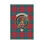 Scottish Fotheringham Modern Clan Badge Tartan Garden Flag - K7