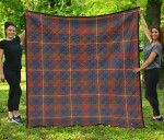 Scottish Fraser Hunting Modern Clan Tartan Quilt Original - TH8