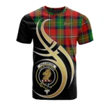 Scottish Fullerton Clan Badge T-Shirt Believe In Me - K23