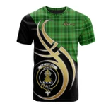 Scottish Galloway Clan Badge T-Shirt Believe In Me - K23