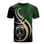 Scottish Ged Clan Badge T-Shirt Believe In Me - K23