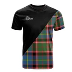 Scottish Glass Clan Badge T-Shirt Military - K23