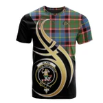 Scottish Glass Clan Badge T-Shirt Believe In Me - K23