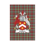 Scottish Golden Clan Badge Tartan Garden Flag - K7