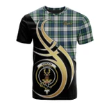 Scottish Gordon Dress Ancient Clan Badge T-Shirt Believe In Me - K23