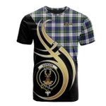 Scottish Gordon Dress Modern Clan Badge T-Shirt Believe In Me - K23
