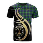 Scottish Gordon Modern Clan Badge T-Shirt Believe In Me - K23