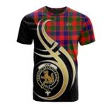 Scottish Gow of McGouan Clan Badge T-Shirt Believe In Me - K23