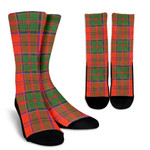 Scottish Grant Ancient Clan Tartan Socks - BN