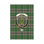 Scottish Gray Hunting Clan Badge Tartan Garden Flag - K7
