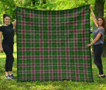 Scottish Gray Hunting Clan Tartan Quilt Original - TH8