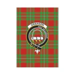 Scottish Grierson Clan Badge Tartan Garden Flag - K7