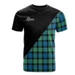 Scottish Gunn Ancient Clan Badge T-Shirt Military - K23