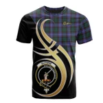 Scottish Guthrie Modern Clan Badge T-Shirt Believe In Me - K23