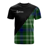 Scottish Haliburton Clan Badge T-Shirt Military - K23
