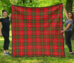 Scottish Hay Modern Clan Tartan Quilt Original - TH8