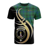 Scottish Henderson Ancient Clan Badge T-Shirt Believe In Me - K23