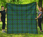 Scottish Henderson Ancient Clan Tartan Quilt Original - TH8