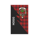 Scottish Hogg (or Hog) Clan Badge Tartan Garden Flag Flash Style - BN