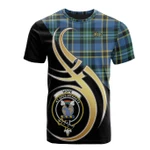 Scottish Hope Clan Badge T-Shirt Believe In Me - K23