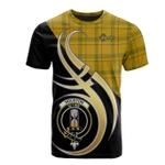 Scottish Houston Clan Badge T-Shirt Believe In Me - K23