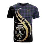 Scottish Hunter Modern Clan Badge T-Shirt Believe In Me - K23