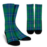Scottish Irvine Ancient Clan Tartan Socks - BN