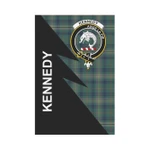 Scottish Kennedy Clan Badge Tartan Garden Flag Flash Style - BN