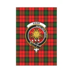 Scottish Kerr Modern Clan Badge Tartan Garden Flag - K7