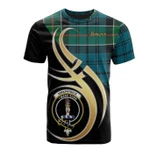 Scottish Kirkpatrick Clan Badge T-Shirt Believe In Me - K23