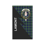 Scottish Lamont Clan Badge Tartan Garden Flag Flash Style - BN