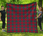 Scottish Lindsay Modern Clan Tartan Quilt Original - TH8