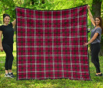 Scottish Little Clan Tartan Quilt Original - TH8