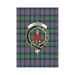 Scottish Logan Ancient Clan Badge Tartan Garden Flag - K7