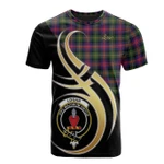 Scottish Logan Modern Clan Badge T-Shirt Believe In Me - K23