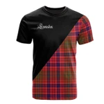 Scottish Lumsden Modern Clan Badge T-Shirt Military - K23