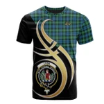 Scottish Lyon Clan Badge T-Shirt Believe In Me - K23