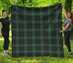 Scottish MacAulay Hunting Ancient Clan Tartan Quilt Original - TH8