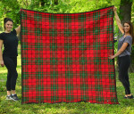 Scottish MacAulay Modern Clan Tartan Quilt Original - TH8
