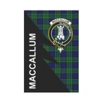Scottish MacCallum Clan Badge Tartan Garden Flag Flash Style - BN