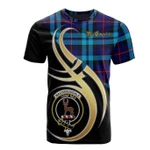 Scottish MacCorquodale Clan Badge T-Shirt Believe In Me - K23