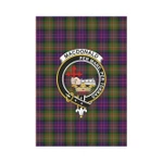 Scottish Macdonald Clan Badge Tartan Garden Flag - K7