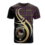 Scottish MacDonald Modern Clan Badge T-Shirt Believe In Me - K23