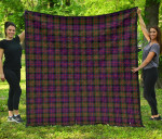 Scottish MacDonald Modern Clan Tartan Quilt Original - TH8