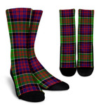 Scottish MacDonald of Clanranald Clan Tartan Socks - BN