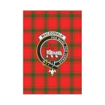Scottish Macdonald Of Sleat Clan Badge Tartan Garden Flag - K7